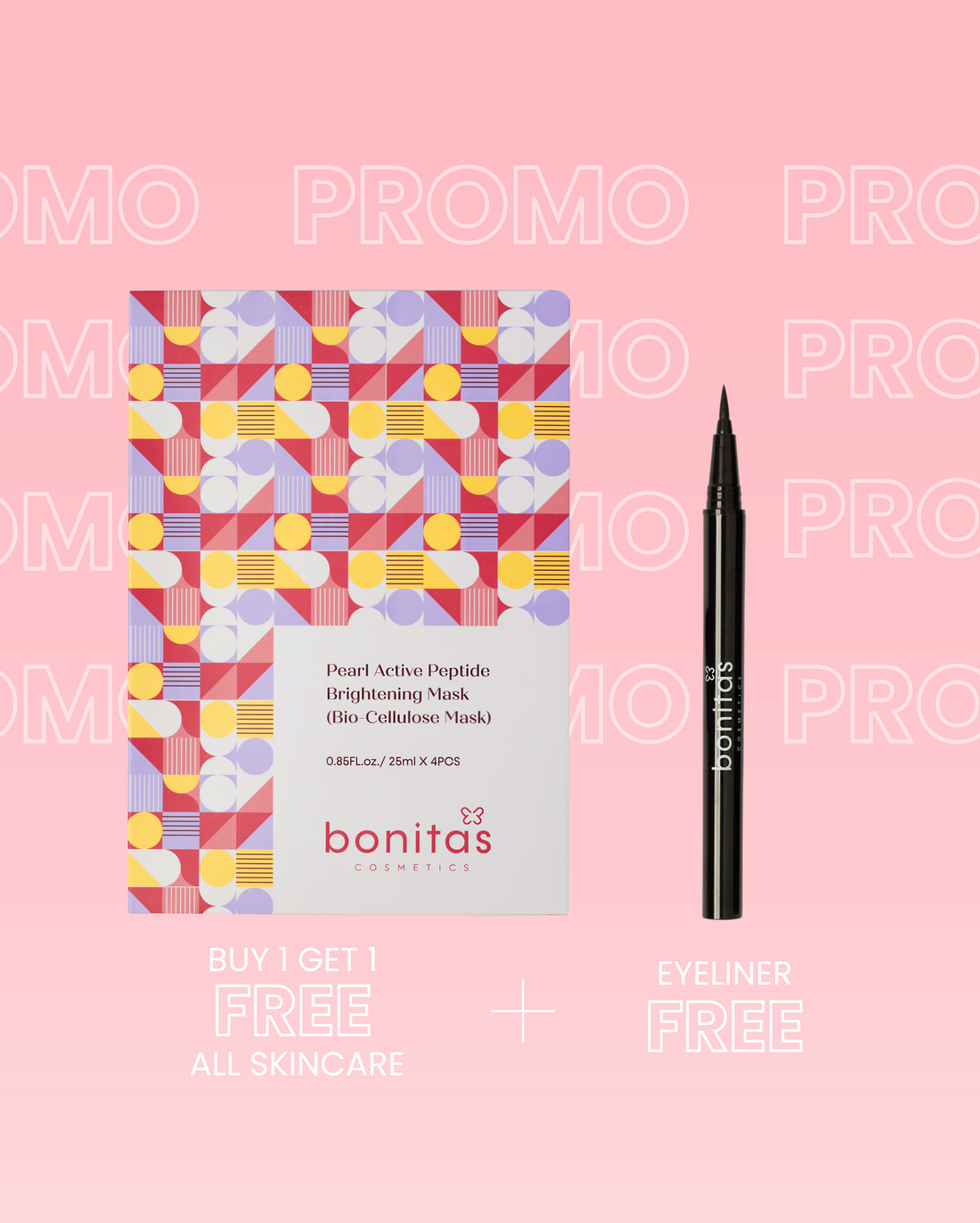 Promoción Mascarilla Facial de Biocelulosa con Péptidos Activos