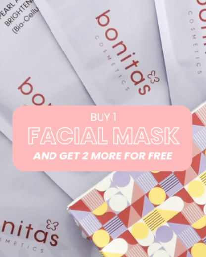 BUY 1 FACIAL MASK AND GET 2 MORE FOR FREE